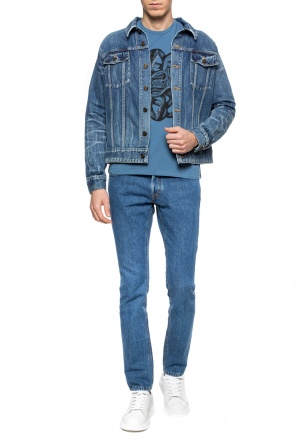 Jeansy z dekoracyjną naszywką, zdjęcie 2 Jeansy z dekoracyjną naszywką od Just Cavalli